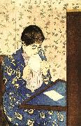 Mary Cassatt The Letter USA oil painting artist